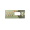 10 Button Gecko TSC Series Keypad Overlay 9916-100723