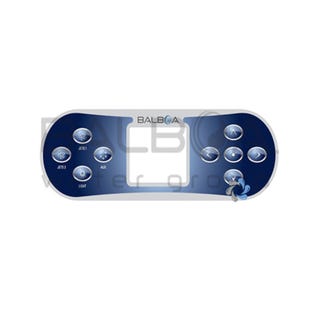 4 Button Balboa TP800 Keypad Overlay 12512